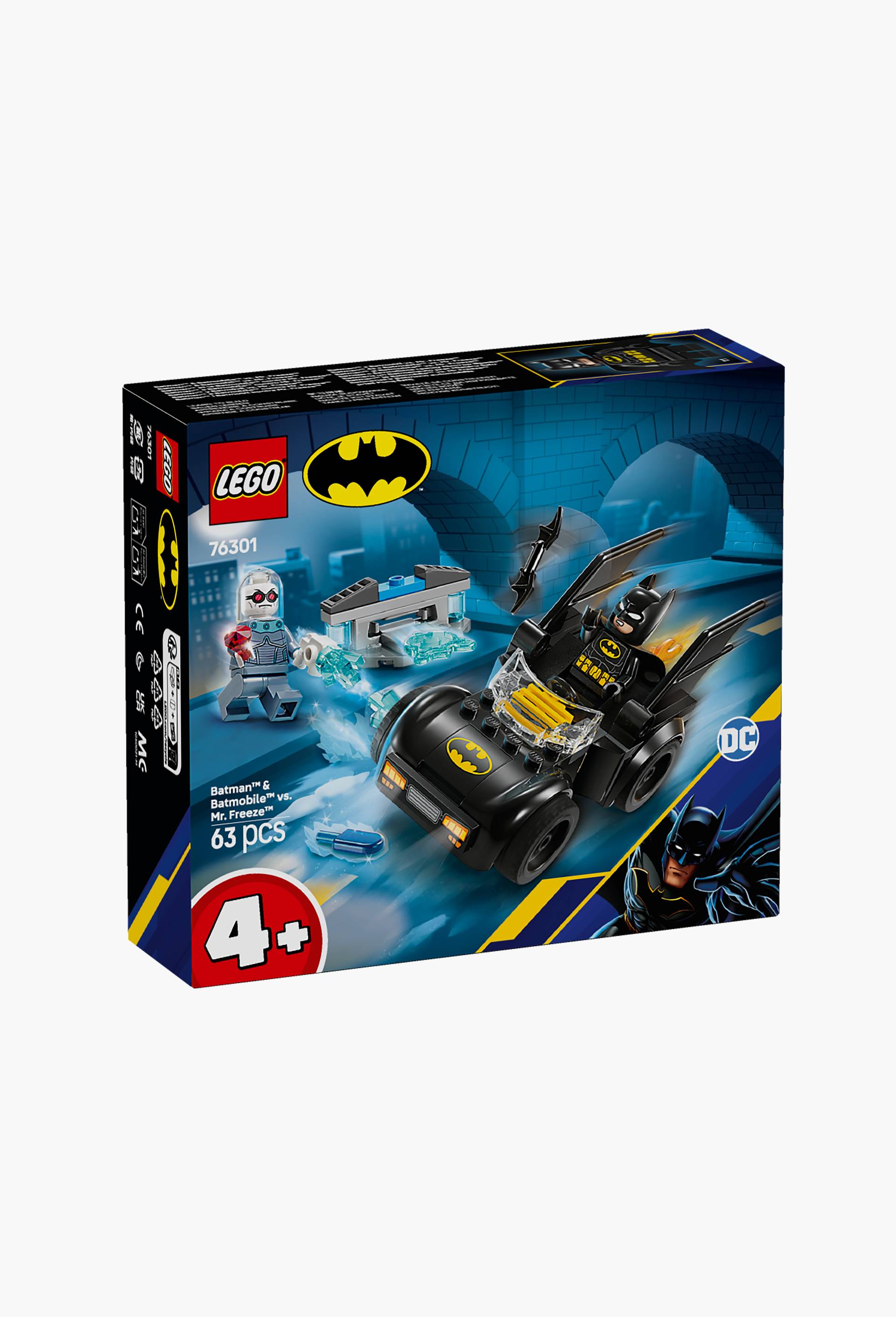 Lego&reg; DC Comics Super Heroes 76301 - Batman  et la Batmobile  contre Mr. Freeze, , large image number 1.0