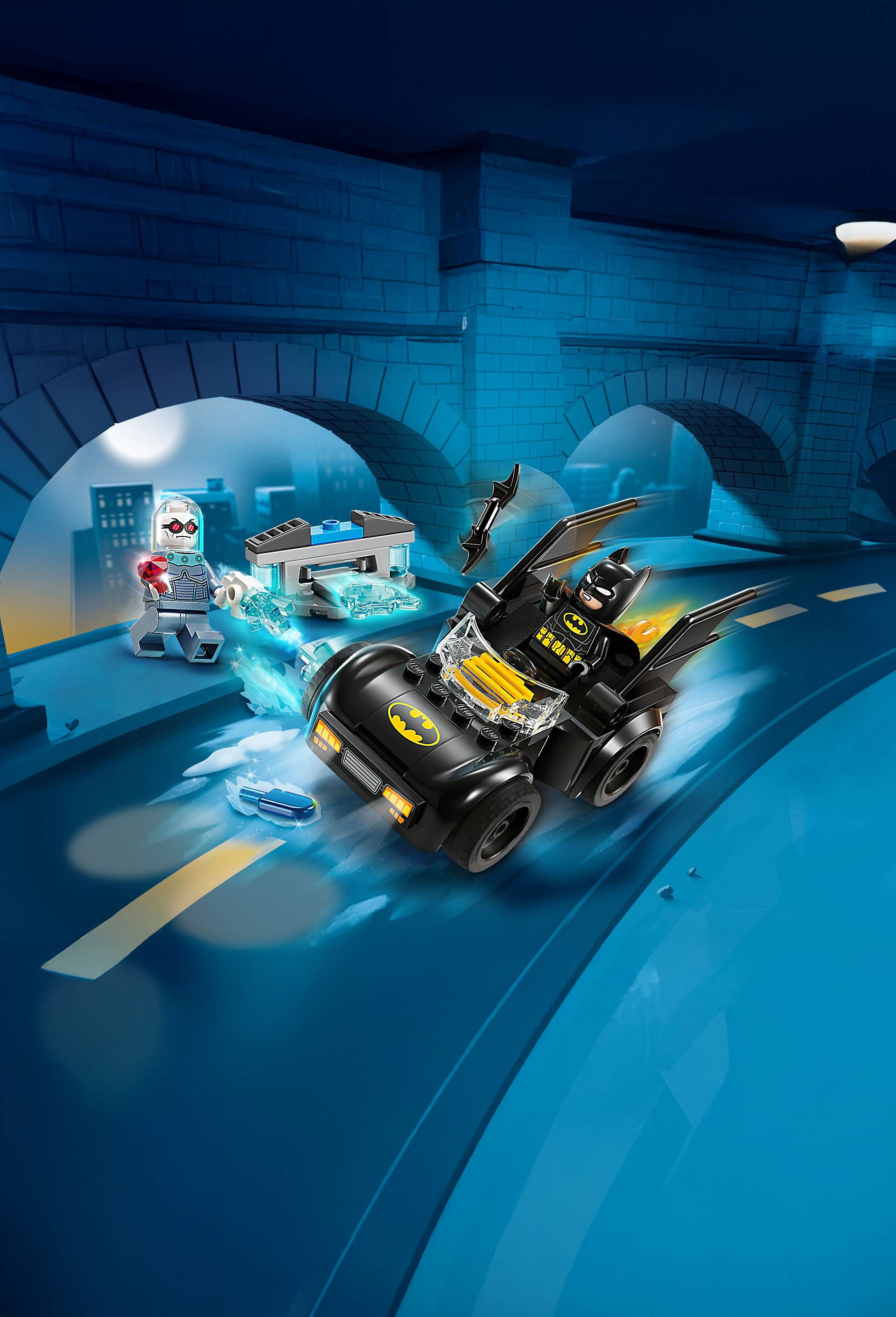 Lego&reg; DC Comics Super Heroes 76301 - Batman  et la Batmobile  contre Mr. Freeze, , large image number 2