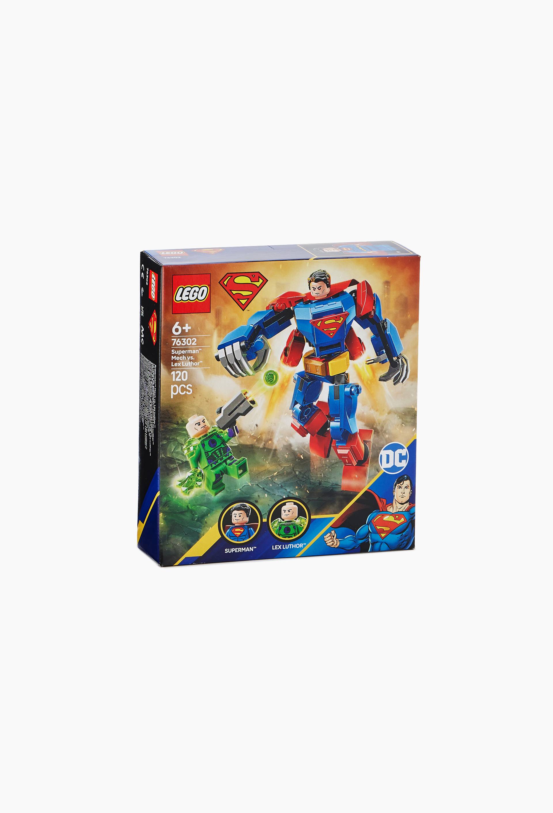 Lego&reg; DC Comics Super Heroes 76302 - Le robot de Superman  contre Lex Luthor, , large image number 1