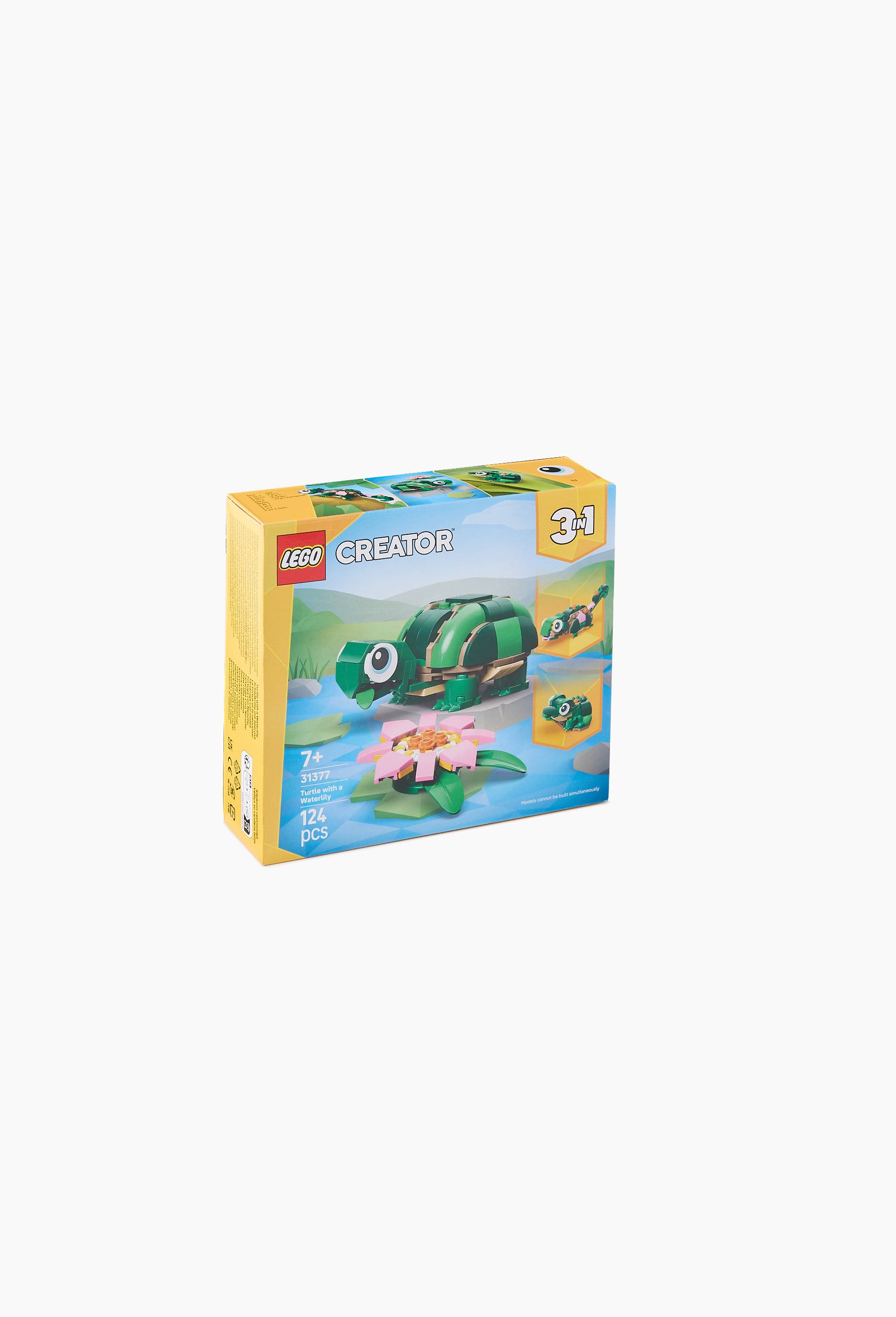 31377 - la tortue et la fleur de n&eacute;nuphar LEGO&reg; Creator, , large image number 0