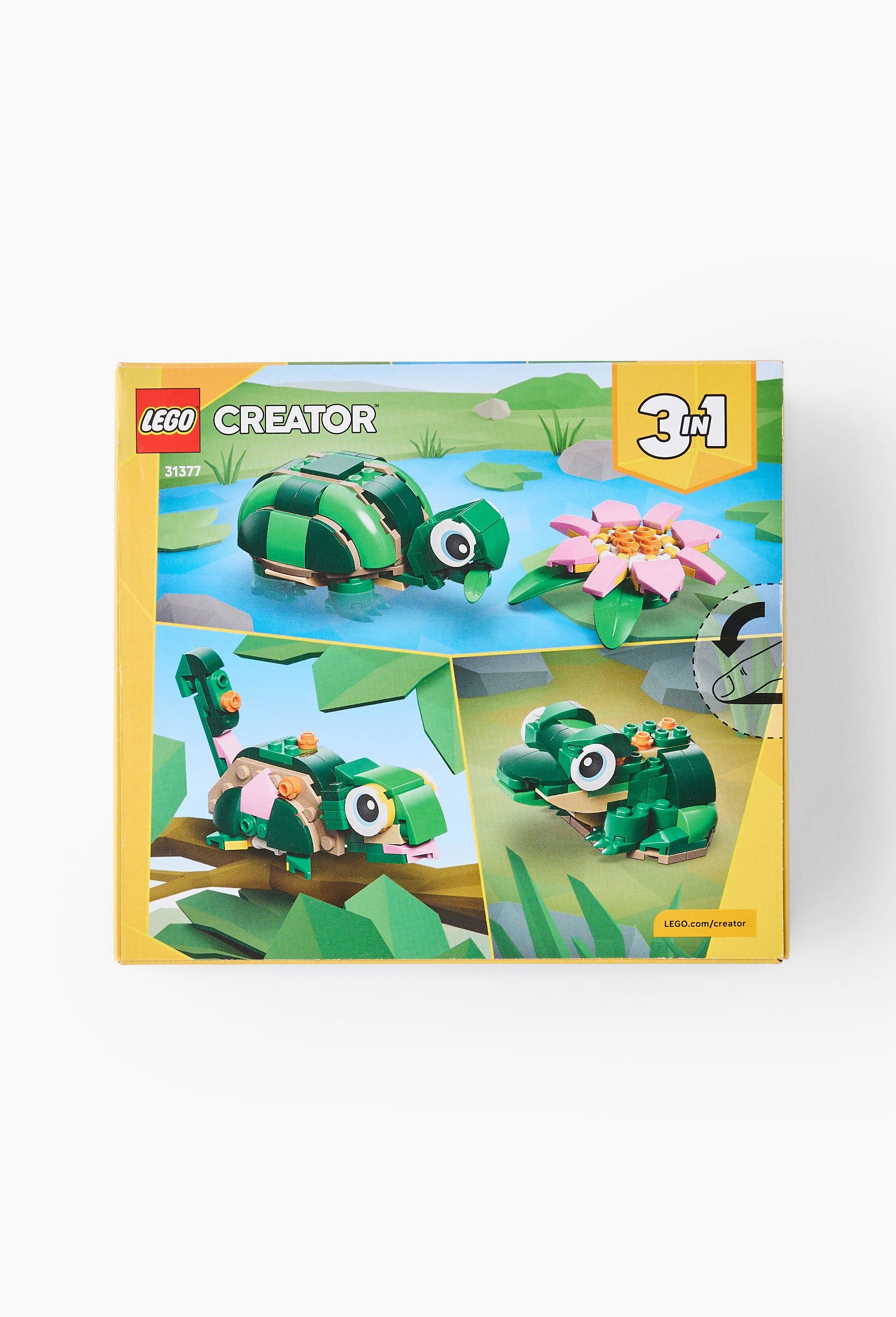 31377 - la tortue et la fleur de n&eacute;nuphar LEGO&reg; Creator, , large image number 1