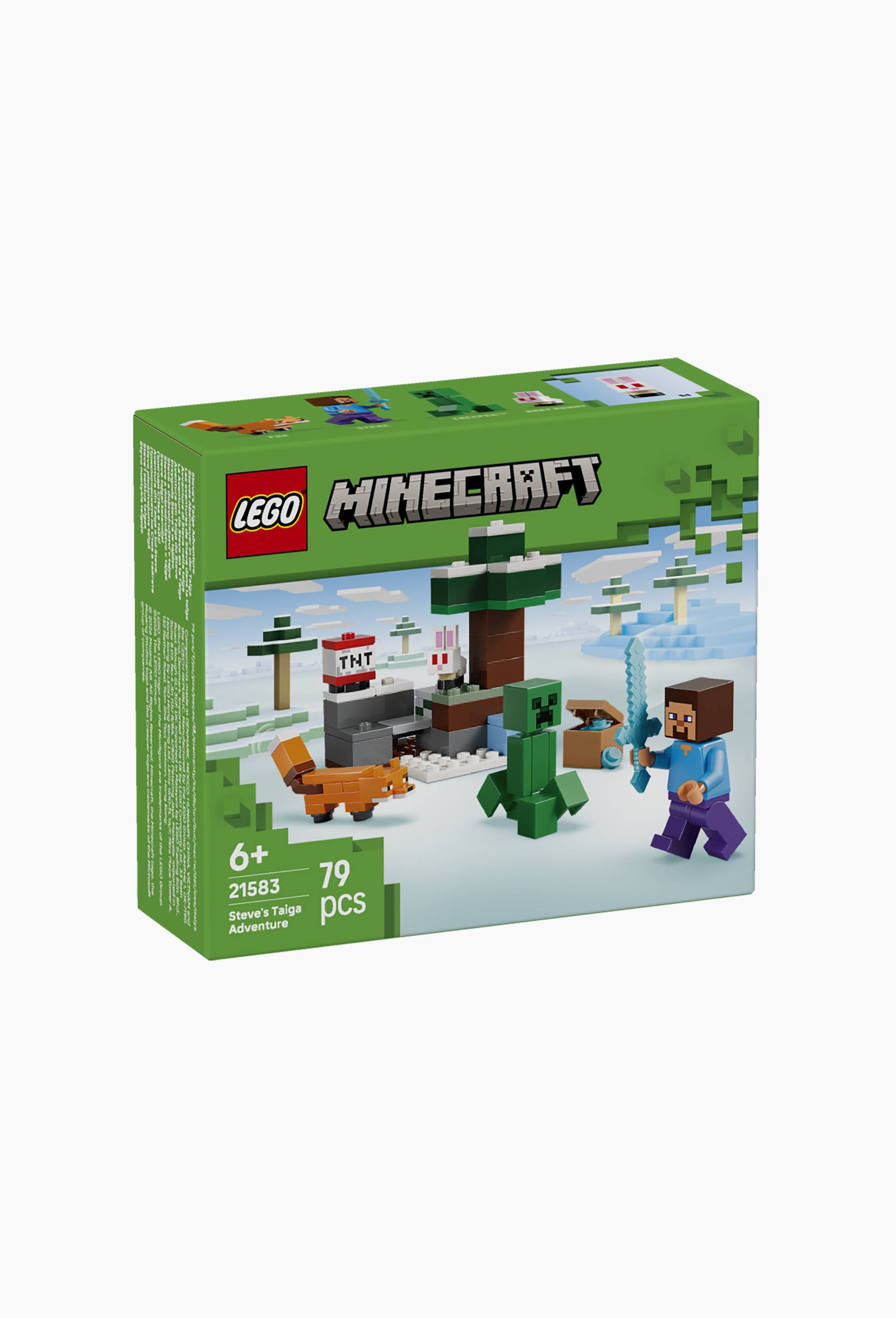 21583 - Les aventures de Steve dans la ta&iuml;ga LEGO&reg; Minecraft, , large image number 1