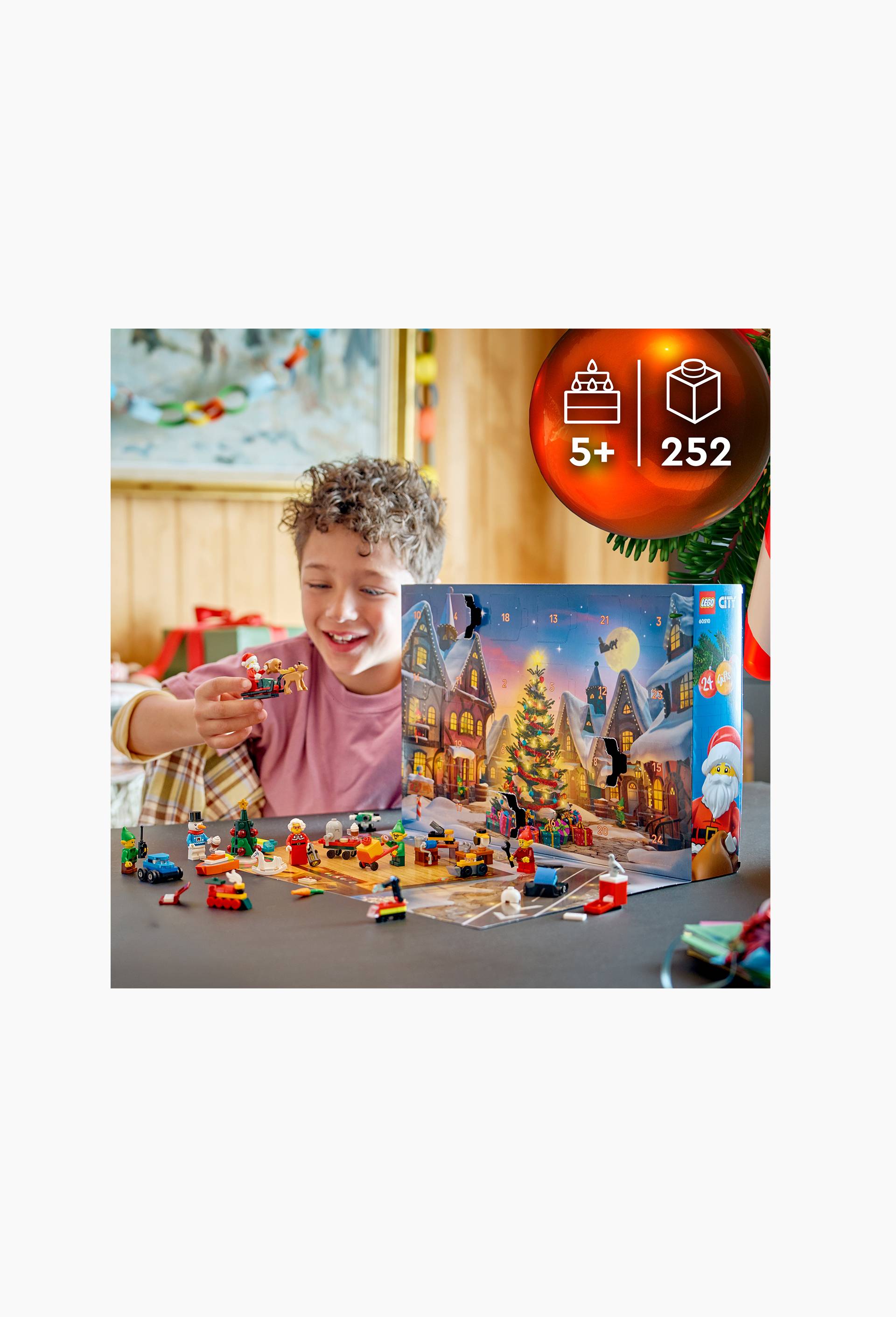Calendrier de l'Avent Lego city, , large image number 2