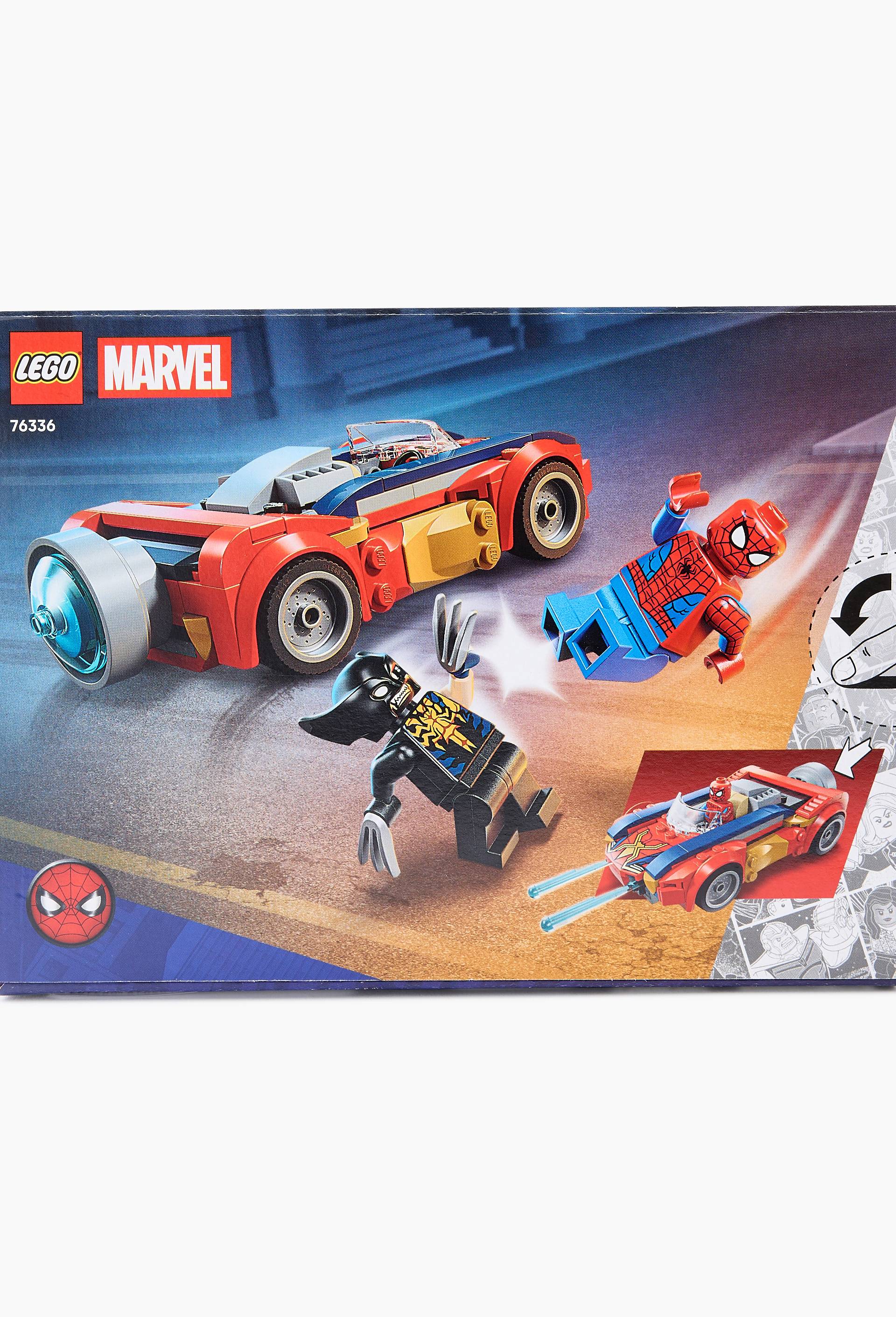 76336 - Spider-Man et sa voiture contre Wolverine v&eacute;nomis&eacute; LEGO&reg; Marvel Super Heroes, , large image number 1.0