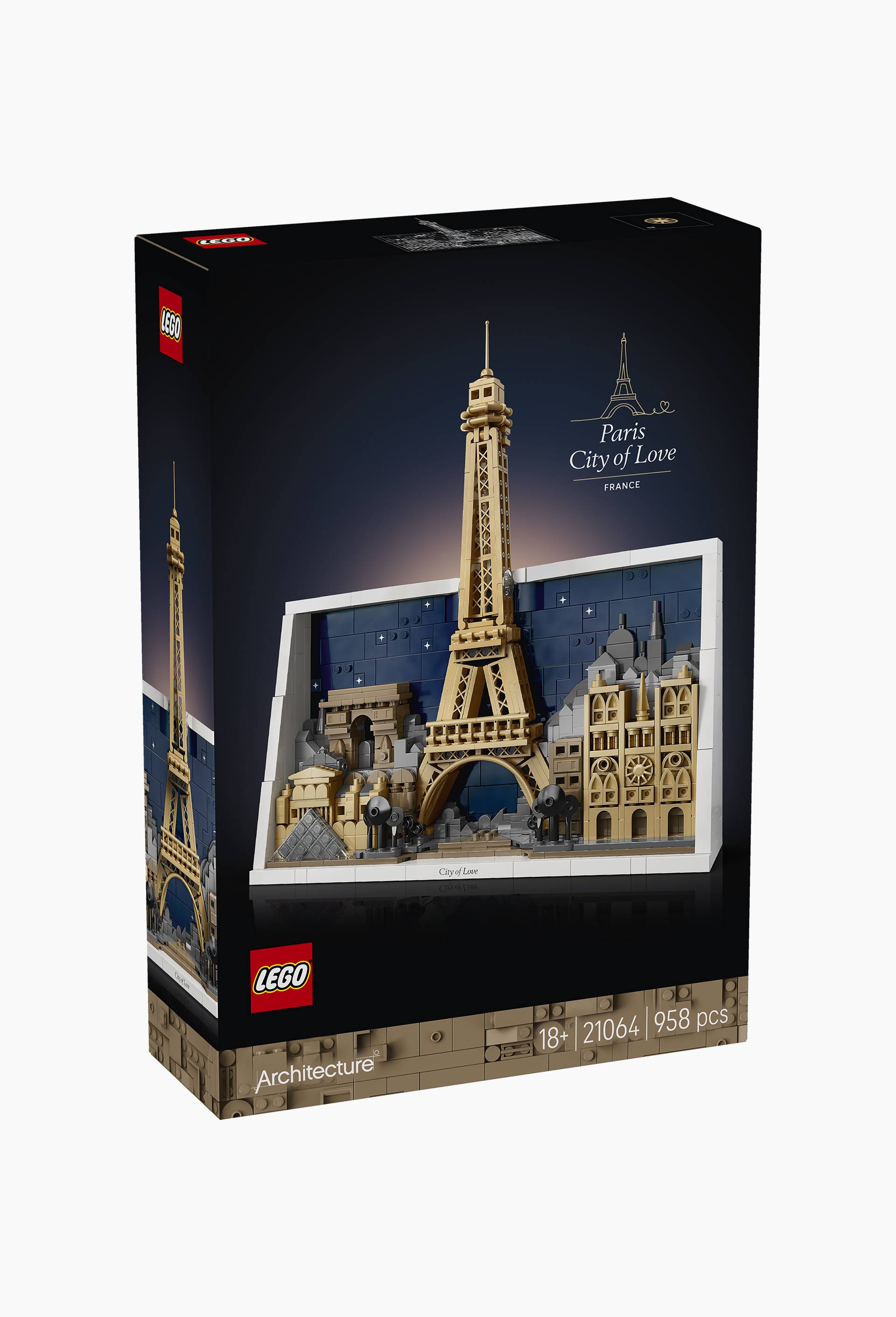 21064 - Paris, ville de l'amour LEGO&reg; Architecture, , large image number 1