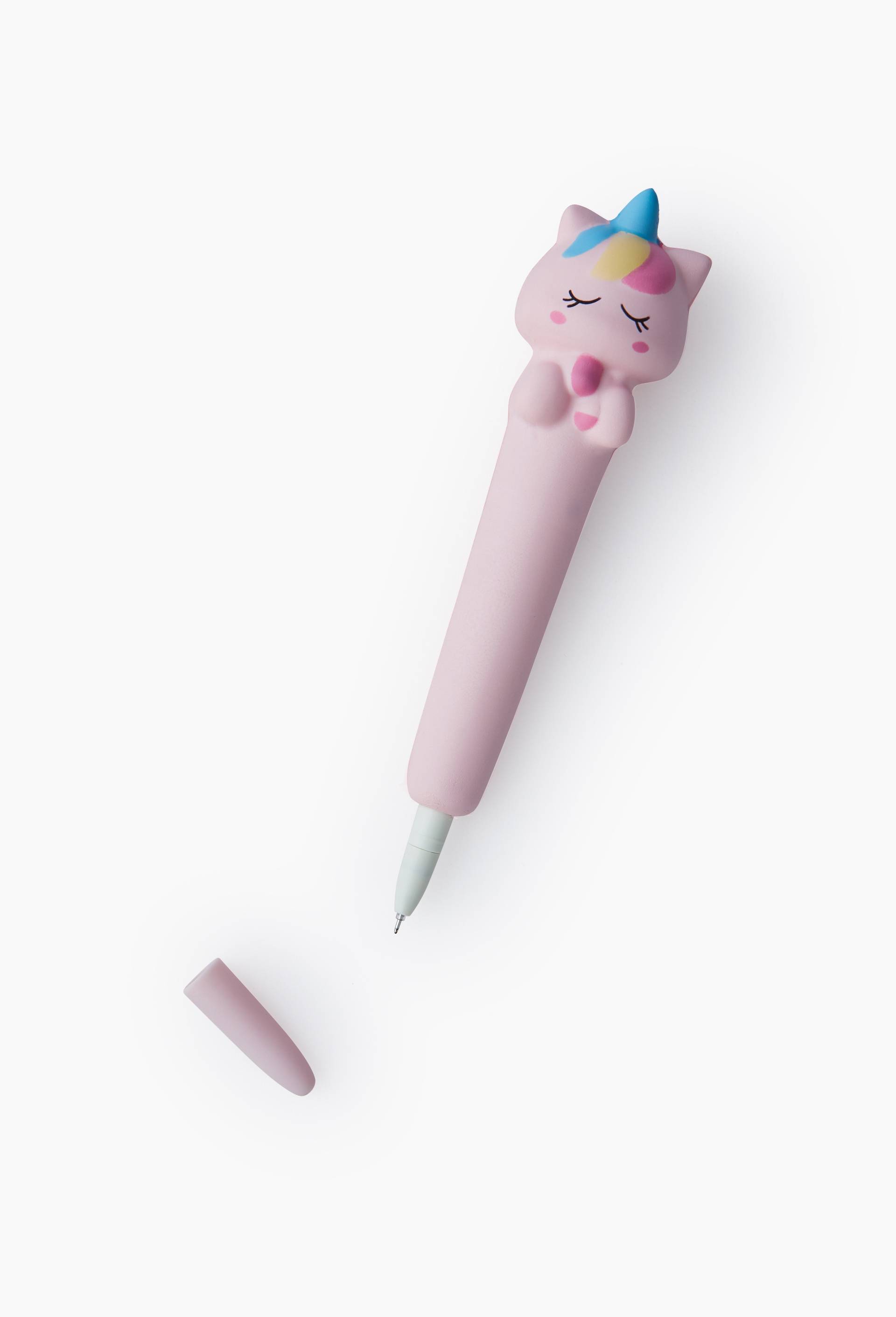 Stylo gel squishy licorne, , large image number 1