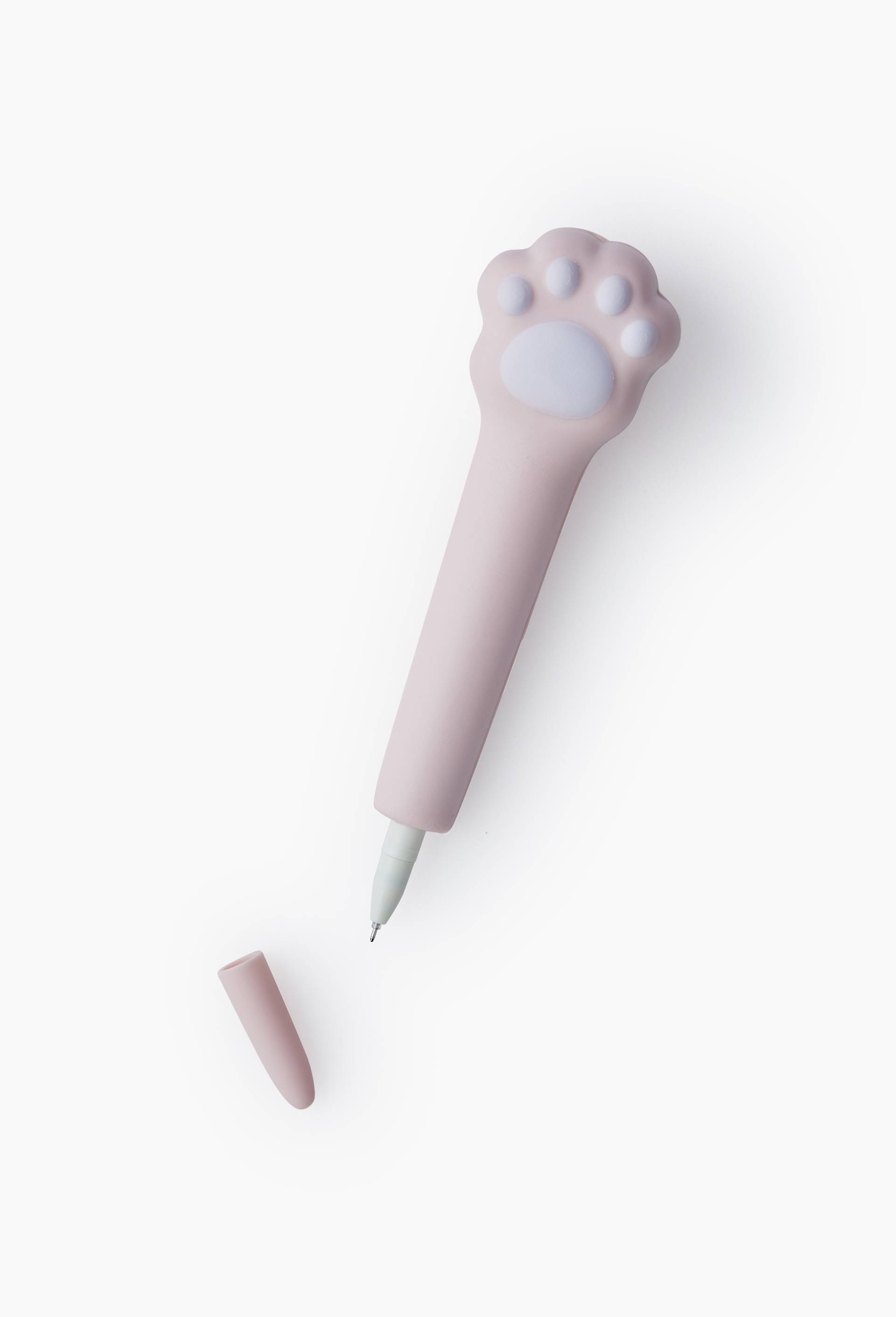 Stylo gel squishy patte de chat, , large image number 1