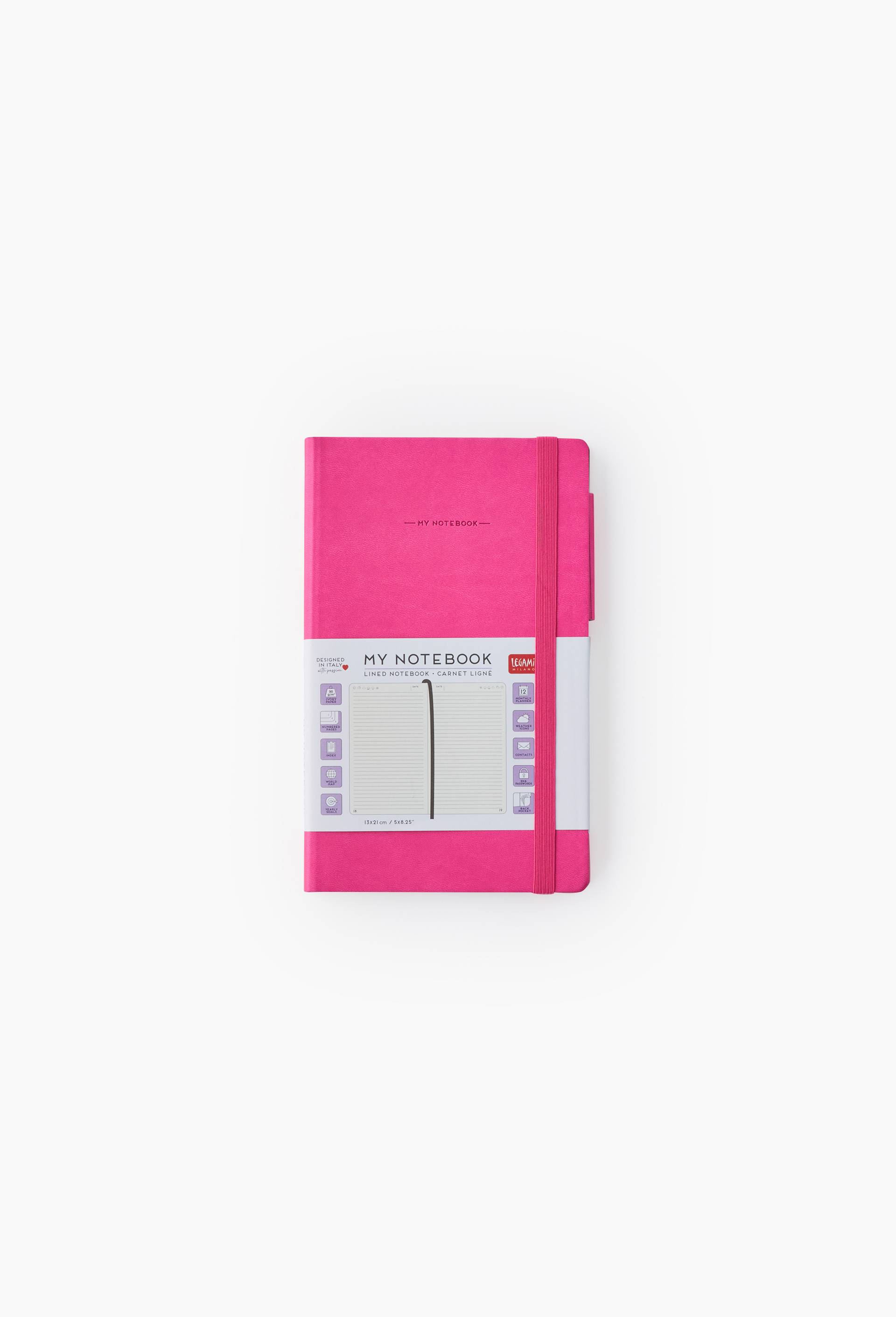 Carnet A5 lign&eacute; - 192 pages, , large image number 0.0