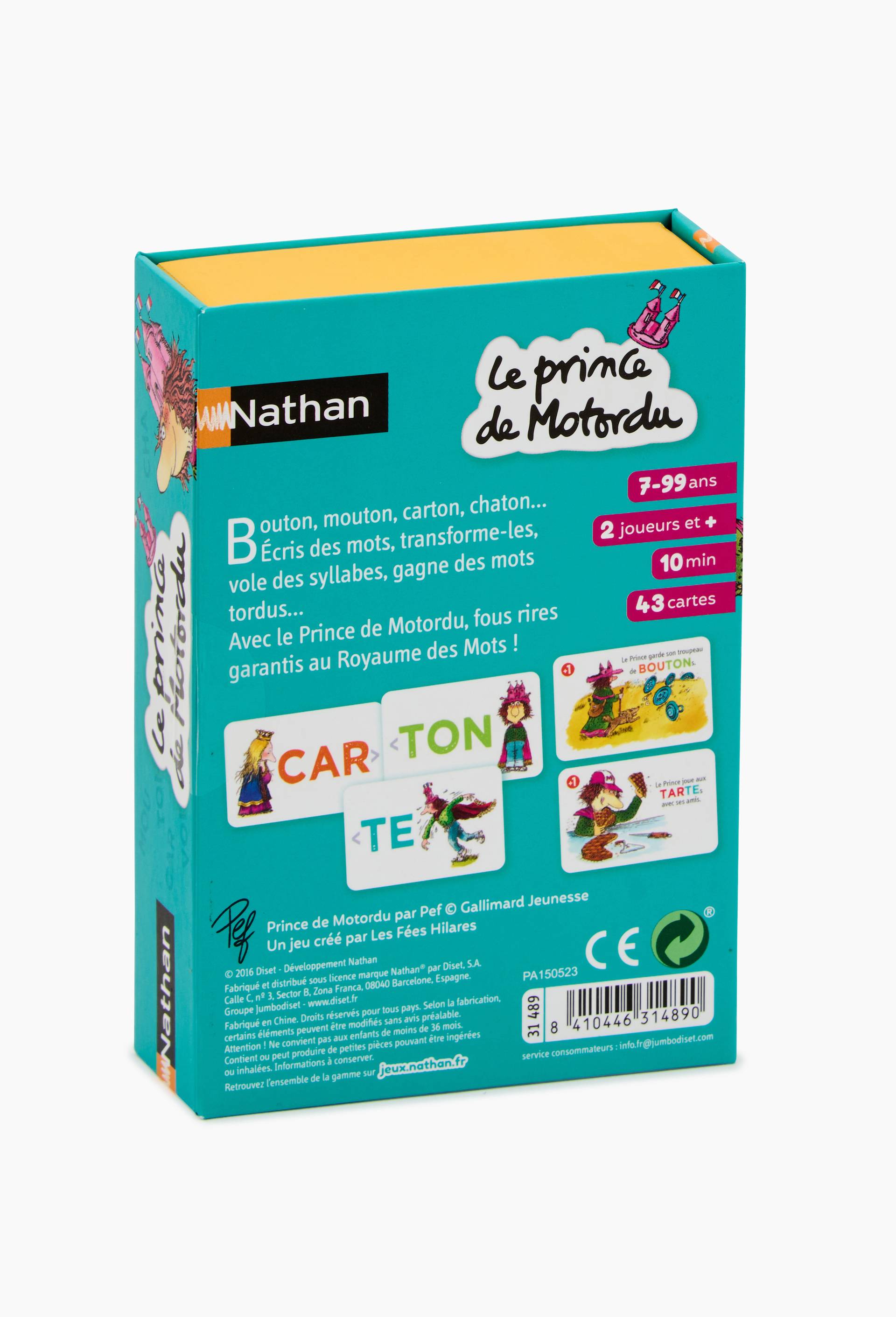 Jeu de cartes le prince de motordu, , large image number 1