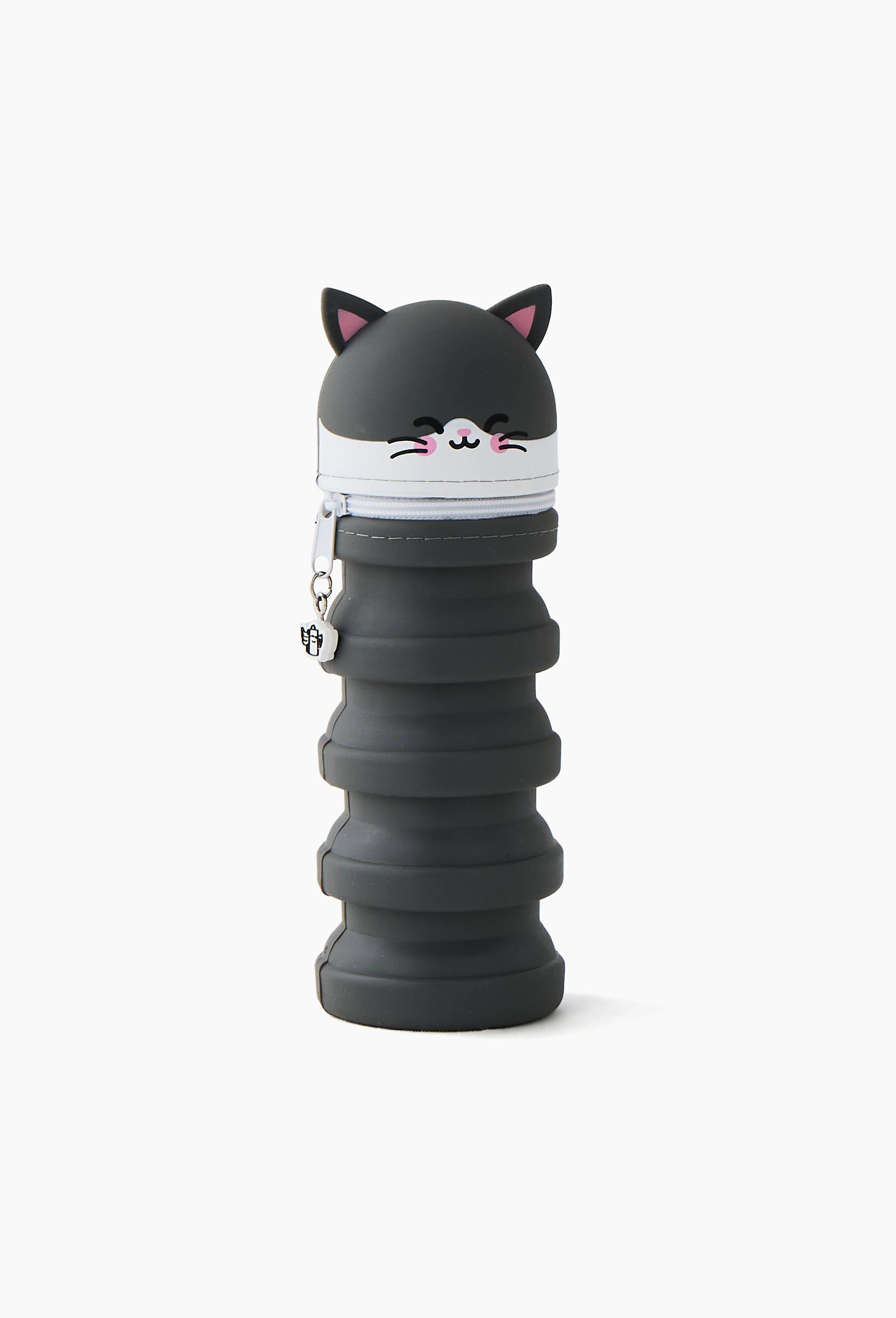 Trousse extensible en silicone - Chat, , large image number 0.0