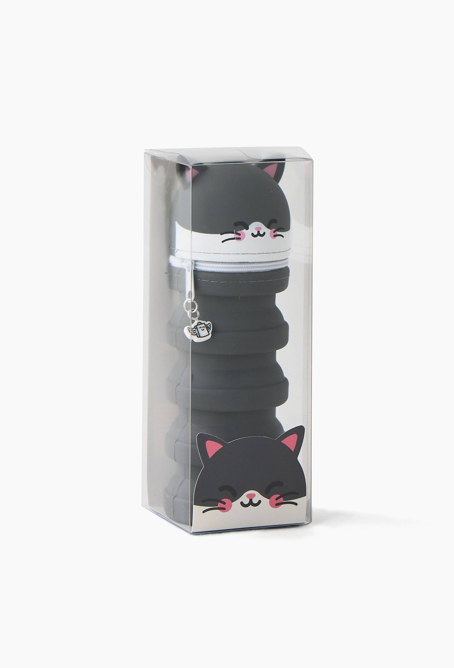 Trousse extensible en silicone - Chat, , large image number 2.0