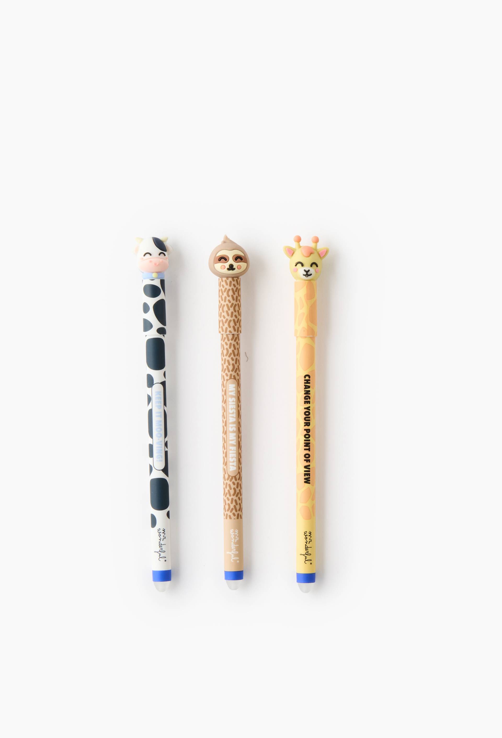 Lot de 3 stylos effa&ccedil;ables Bo-Bo, , large image number 0.0