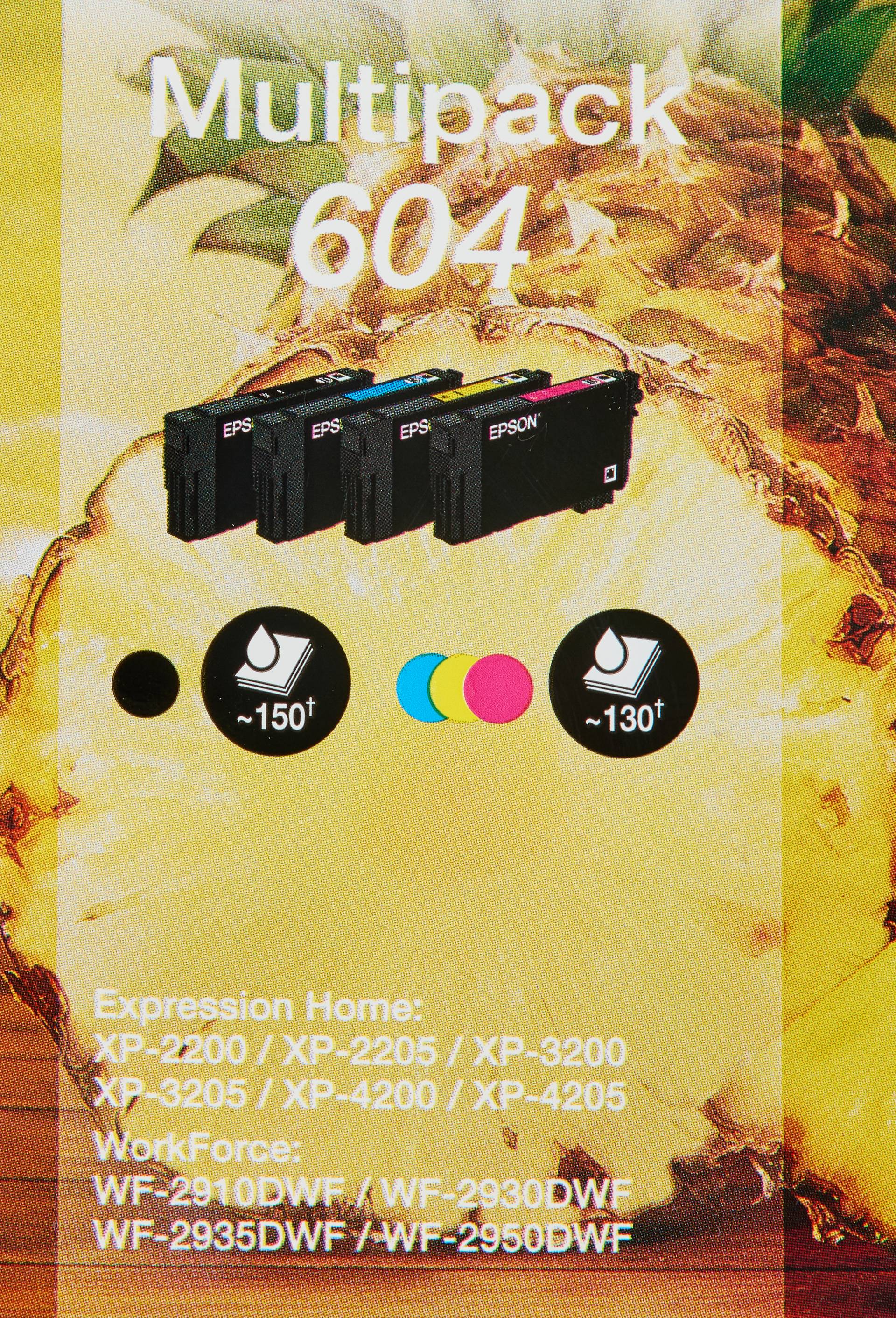 Paquet cartouche d'encre ananas noire xl n&deg;604, , large image number 1