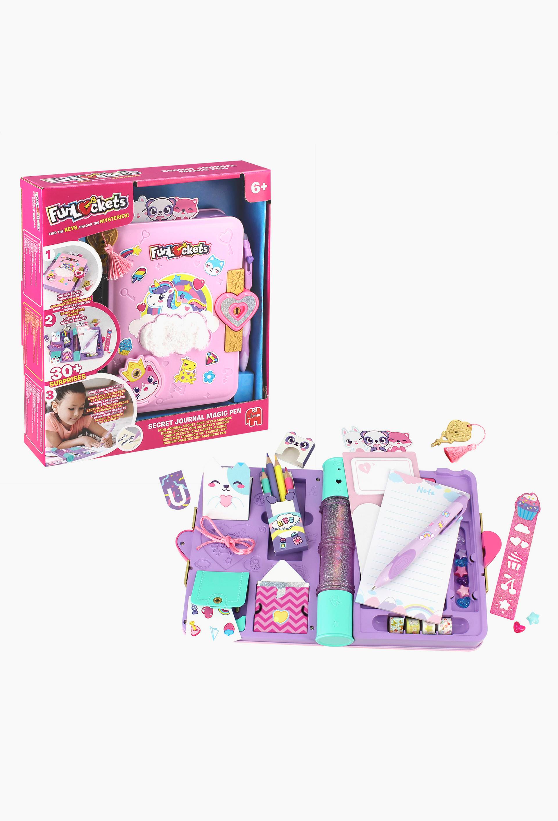 Funlockets mon journal secret avec stylo magique, , large image number 0.0