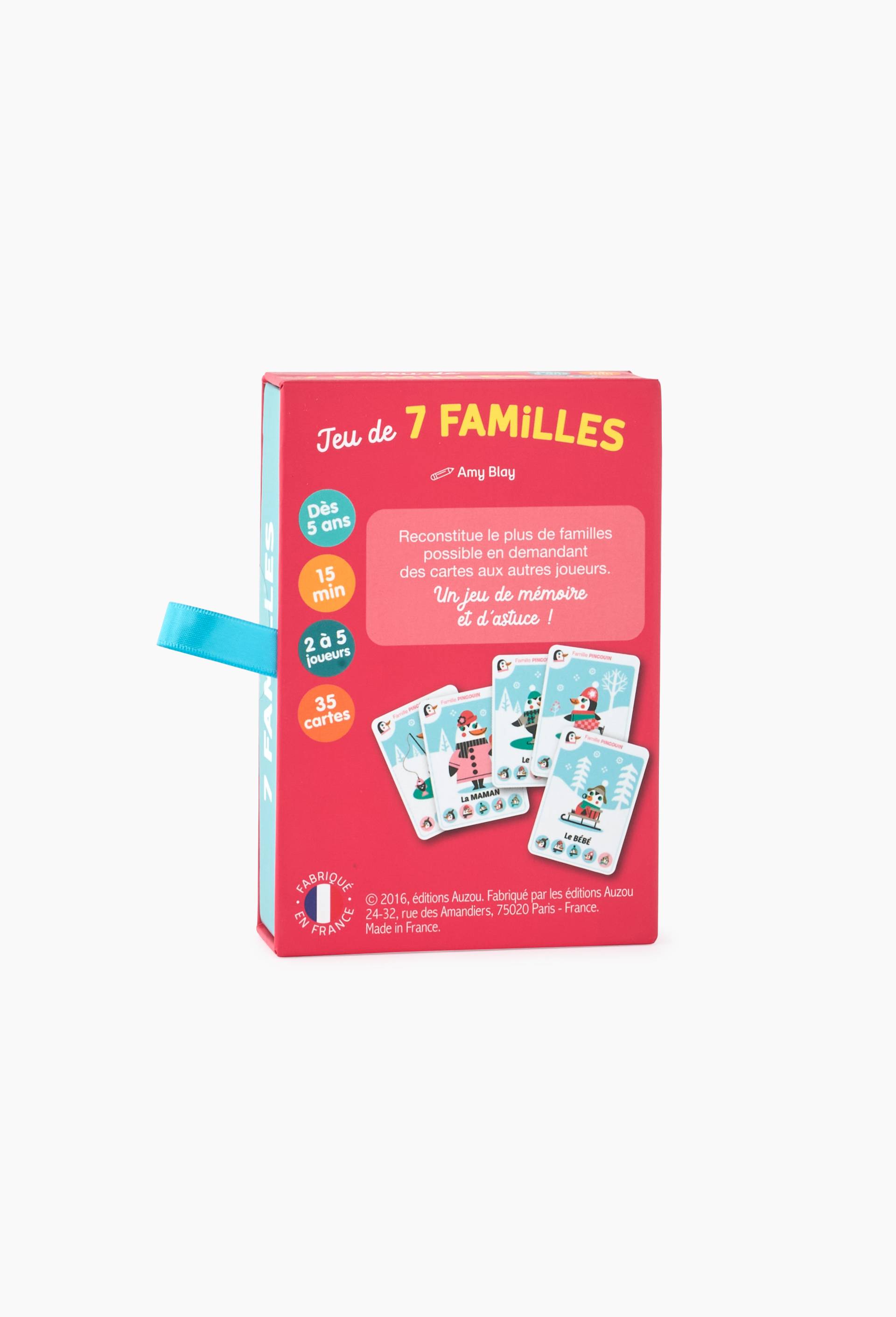 Jeu des 7 familles des animaux, , large image number 1