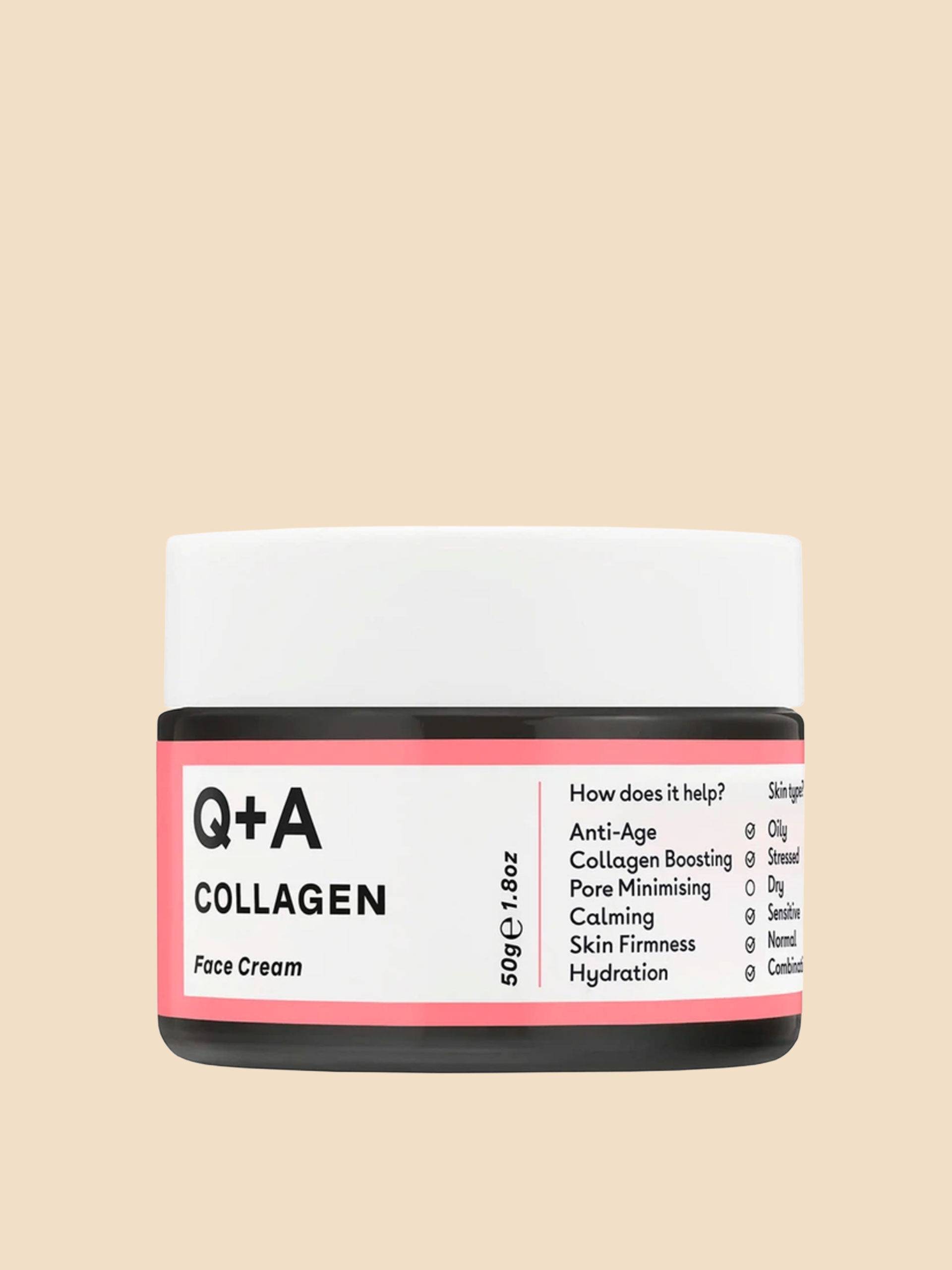 Cr&egrave;me visage au collag&egrave;ne 