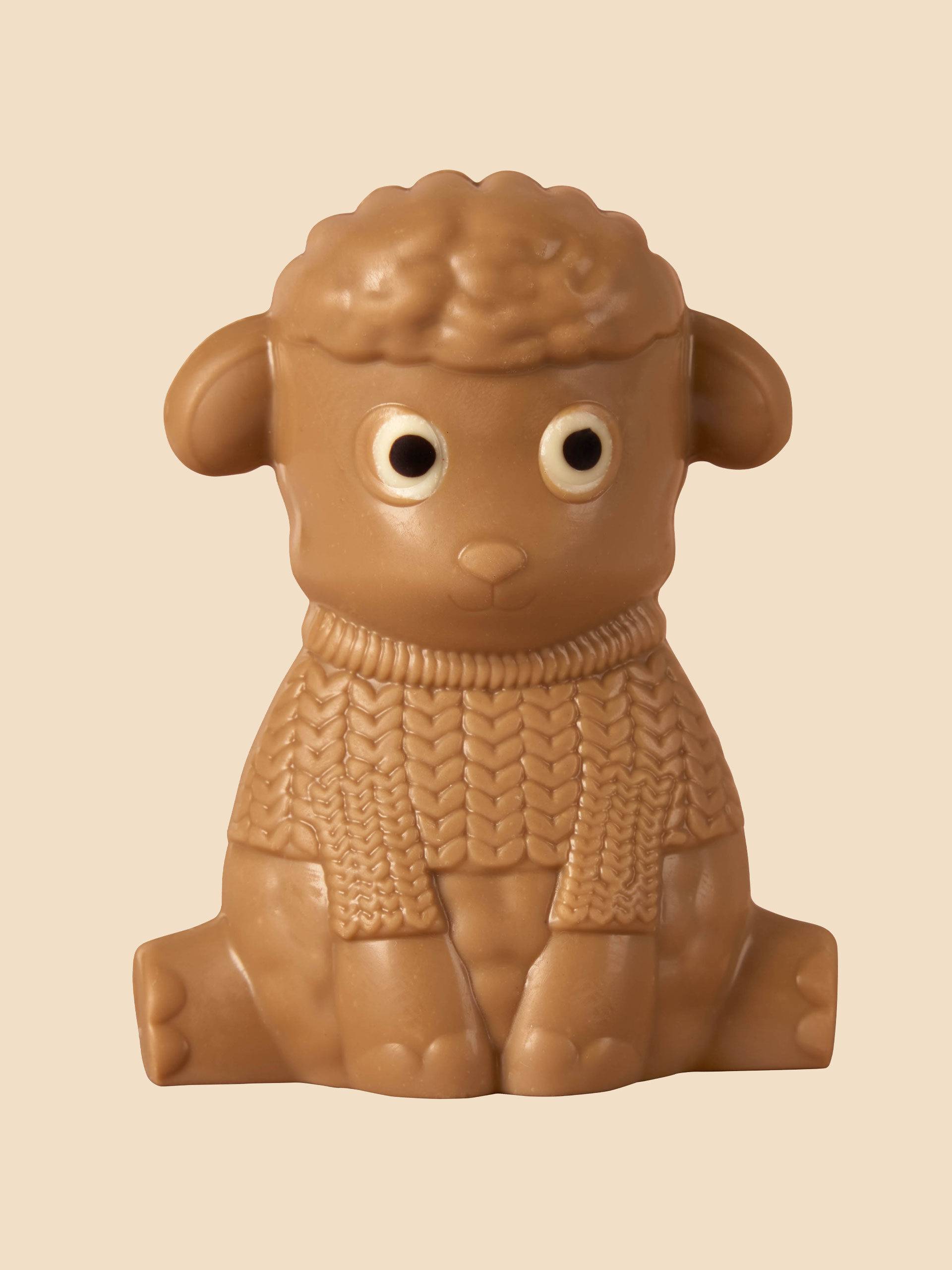 Mouton au chocolat blond