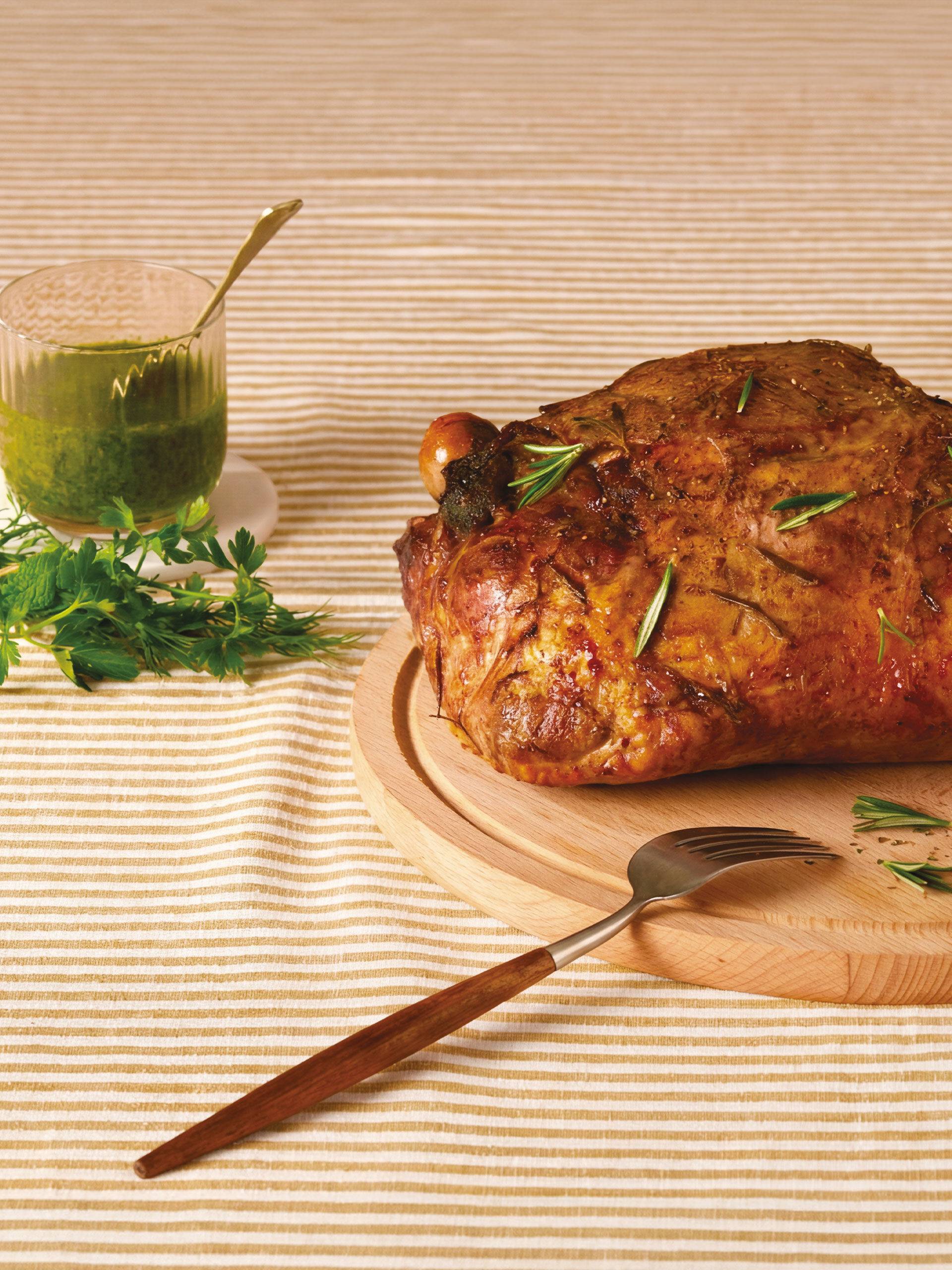Gigot - salsa verde